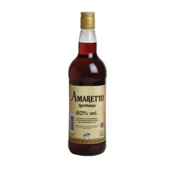 Amaretto 60% 1liter (speciaal voor patisserie)