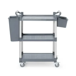 AmerBox Serveerwagen klein van polypropyleen - 3 planken