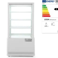 Arktic Koelvitrinekast Wit 68 Liter