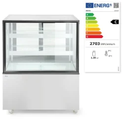 Arktic Koelvitrine met 2 schappen 300 Liter