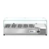 Arktic Opzetkoelvitrine met glas 5x GN 1/4
