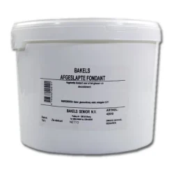 Bakels Glaceerfondant (afgeslapte fondant) Wit 14 kg