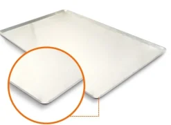 Bakplaat Aluminium 60x40cm (dichte hoeken 45°)