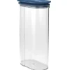 Biesse Bewaardoos Ovaal Luchtdicht Blauw 2,25L