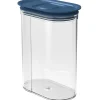Biesse Bewaardoos Ovaal Luchtdicht Blauw 1,5L