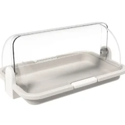 Biesse Vitrine Klein Grijs 30x21x14cm