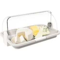 Biesse Vitrine Klein Grijs 30x21x14cm