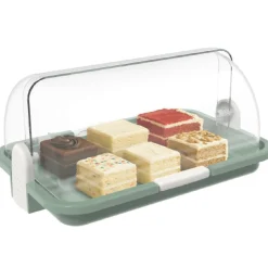 Biesse Vitrine Klein Groen 30x21x14cm