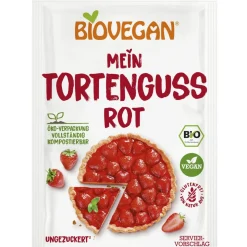 BioVegan Taartgelei Rood Biologisch 2x7g