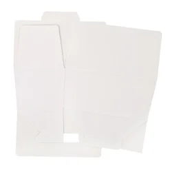 Bonbondoosje Wit Glans -375 gram- 3 stuks**