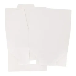 Bonbondoosje Wit Glans -750 gram- 3 stuks**