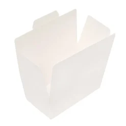 Bonbondoosje Wit Glans -375 gram- 25 stuks**
