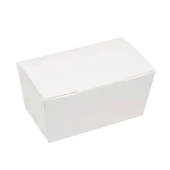 Bonbondoosje Wit Glans -500 gram- 25 stuks