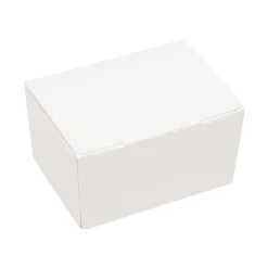 Bonbondoosje Wit Glans -125 gram- 25 stuks