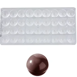 Bonbonvorm Chocolate World Bol (36x) Ø25mm