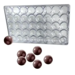 Bonbonvorm Chocolate World Bol (40x) Ø30 mm