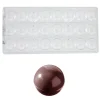 Bonbonvorm Chocolate World Bol (24x) Ø30 mm