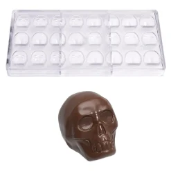 Bonbonvorm Chocolate World Doodskop (24x) 26x19x27mm
