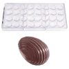 Bonbonvorm Chocolate World Gestreept Ei (32x) 32x22x11mm
