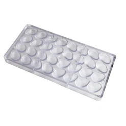 Bonbonvorm Chocolate World Gestreept Ei (32x) 32x22x11mm
