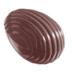 Bonbonvorm Chocolate World Gestreept Ei (32x) 32x22x11mm