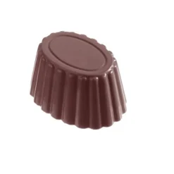 Bonbonvorm Chocolate World GL Cuvette Ovaal (24x) 35x26mm**