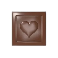 Bonbonvorm Chocolate World Hart Caraque (21x) 32x5mm