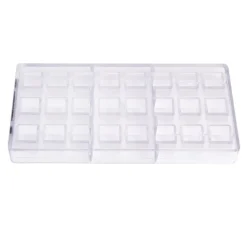 Bonbonvorm Chocolate World Kubus Forgey (24x) 23x20mm