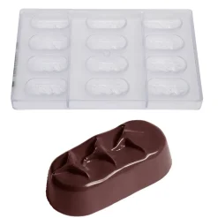 Bonbonvorm Chocolate World Overtrek Klein (12x) 60x29x19mm