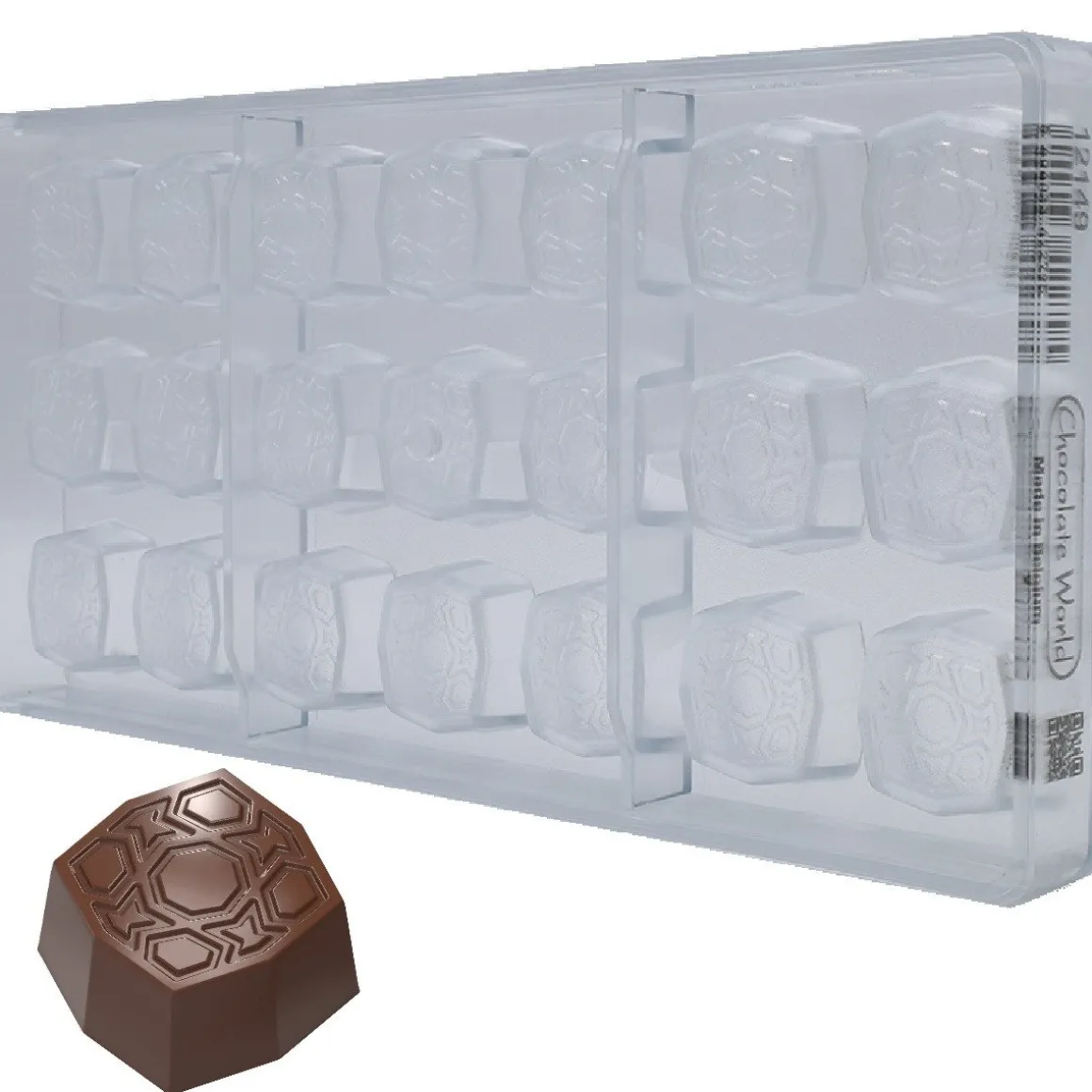 Bonbonvorm Chocolate World Oosters (21x) 28x28x15mm**