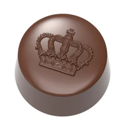 Bonbonvorm Chocolate World Praline Kroon (21x) Ø30,5x16mm
