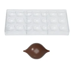 Bonbonvorm Chocolate World Praline Curve (21x) 45x28x14mm