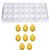 Bonbonvorm Chocolate World Smiley Eitjes (24x) 33x23x12mm