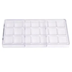 Bonbonvorm Chocolate World Vierkant (21x) 30,5x5,5mm