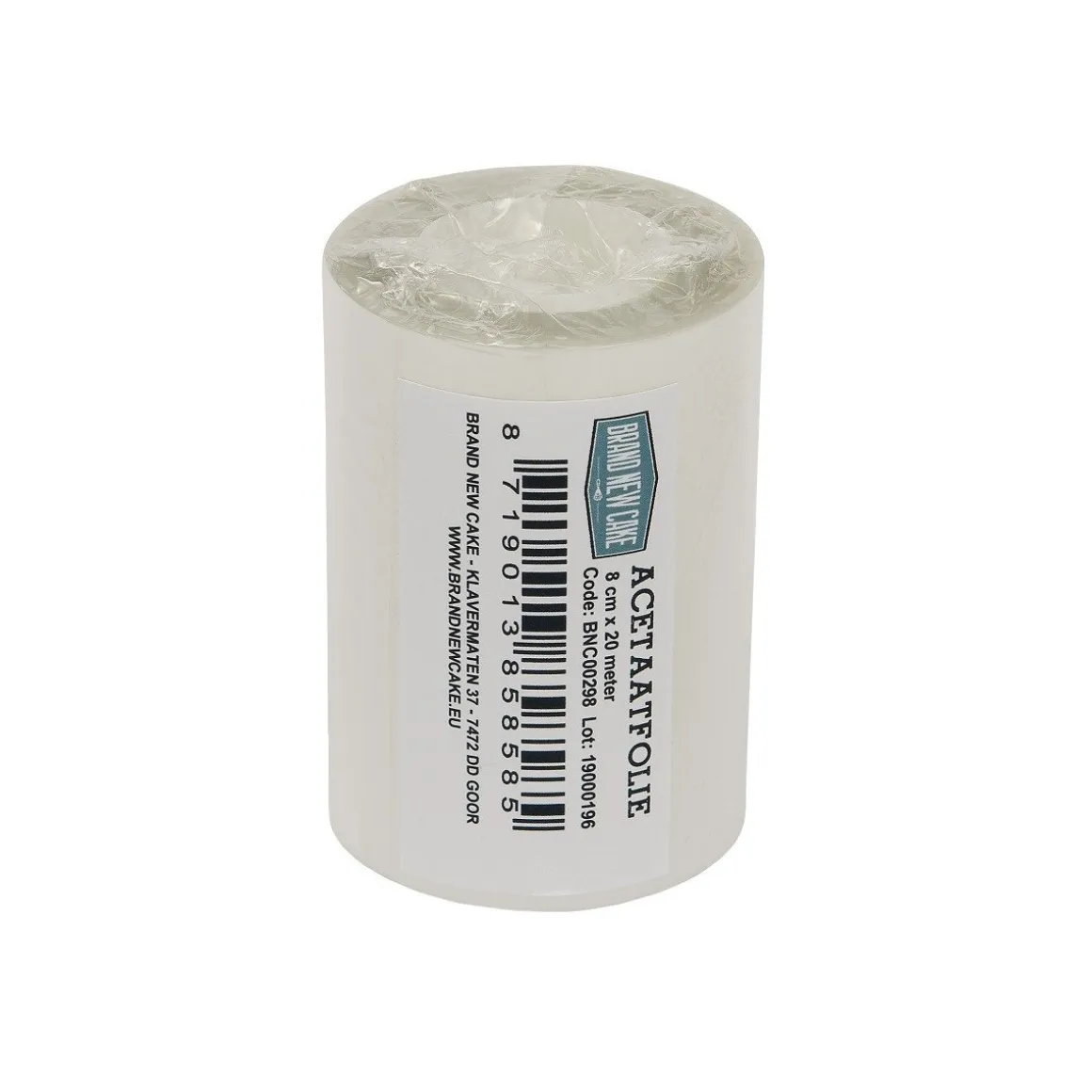 BrandNewCake Acetaatfolie rol 8 cm x 20 m