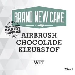 BrandNewCake Airbrush Choco Kleurstof Wit 75ml