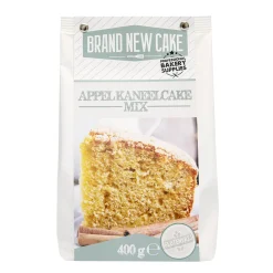 BrandNewCake Appel/Kaneelcake-mix 400g. Glutenvrij