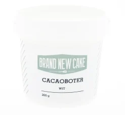 BrandNewCake Cacaoboter gekleurd Wit 200g