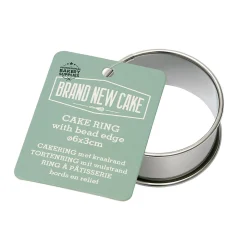 BrandNewCake Cakering met Kraalrand Ø6x3cm
