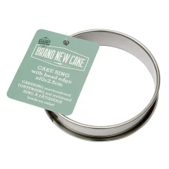 BrandNewCake Cakering met Kraalrand Ø10x2,5cm