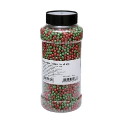 BrandNewCake Chocolade Crispy Parels Kerst Mix 600g
