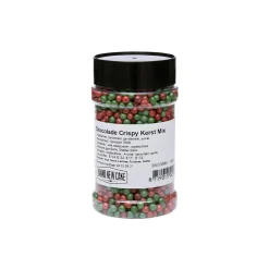 BrandNewCake Chocolade Crispy Parels Kerst Mix 190g