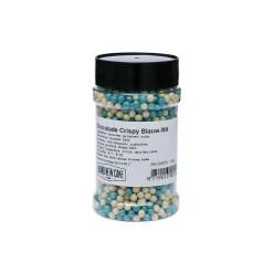 BrandNewCake Chocolade Crispy Parels Blauw/Wit 190g