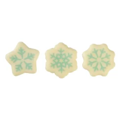BrandNewCake Chocoladedecoratie IJs/Sneeuwvlokken 96st