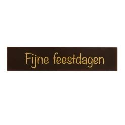 BrandNewCake Chocoladedecoratie Fijne Feestdagen Puur 120st