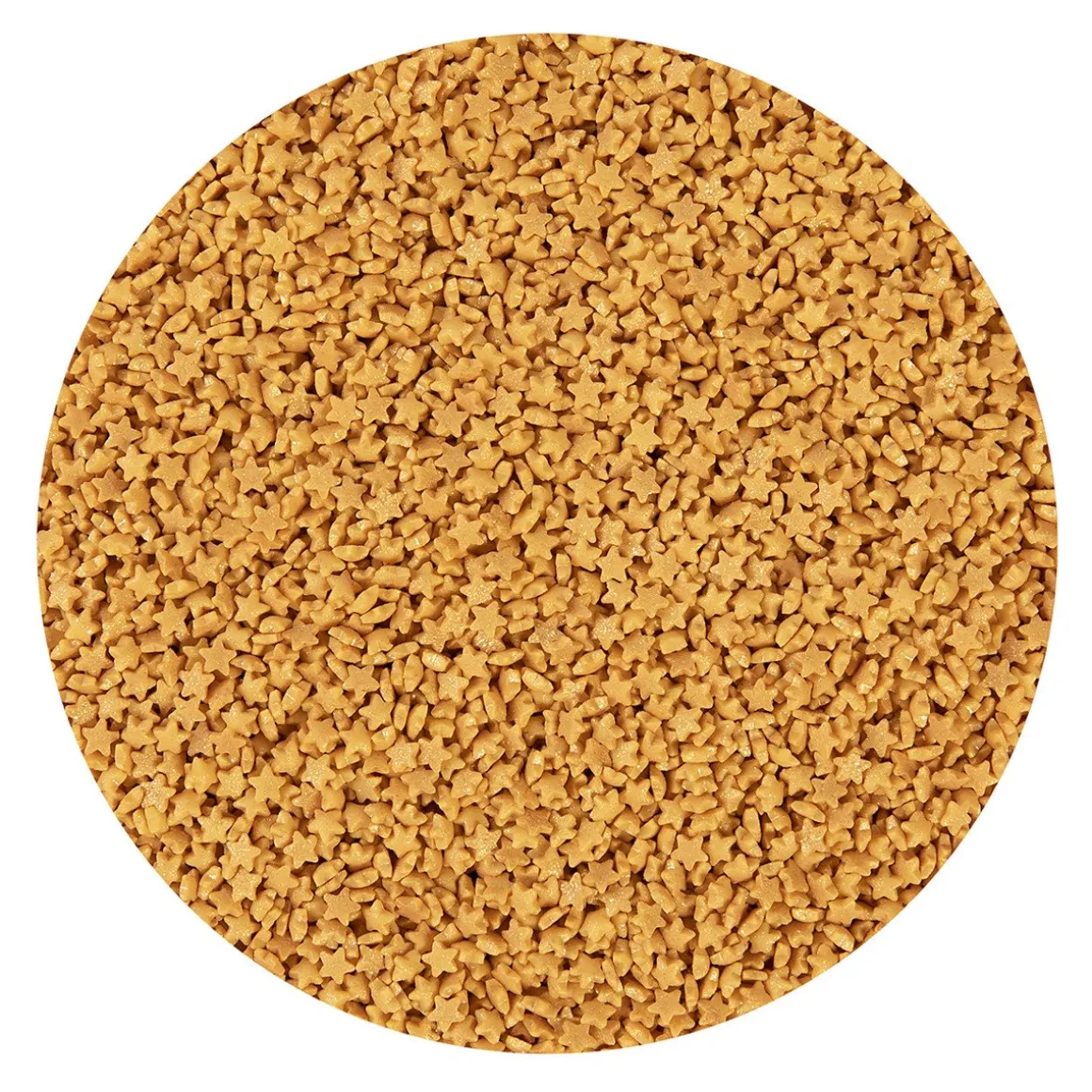 BrandNewCake Confetti Mini Sterren Goud 3mm 500gr.