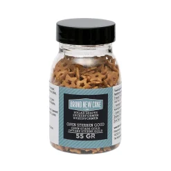 BrandNewCake Confetti Open Sterren Goud 55gr.