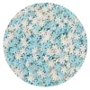BrandNewCake Confetti Sneeuwvlokken Blauw/Wit 50gr.