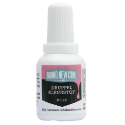 BrandNewCake Druppel Kleurstof Roze 20gr