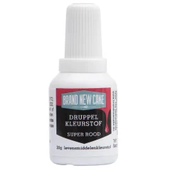 BrandNewCake Druppel Kleurstof Super Rood 20gr